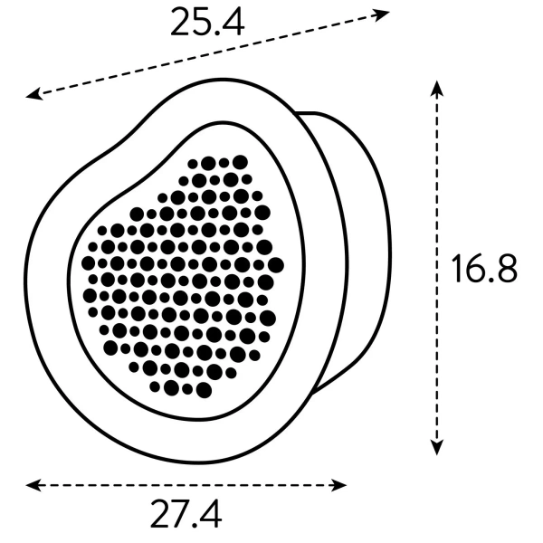 Organic hotel dla owadów brązowy chestnut brown