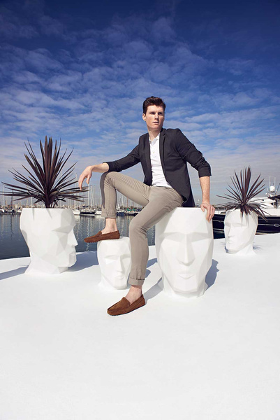 ADAN VONDOM 49x68/70 stolik designerski głowa biały