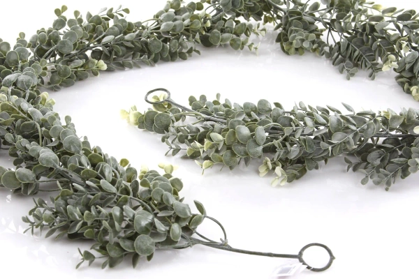 Sztuczna Eukaliptus girlanda pnącze 180 cm szaro-zielony