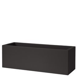 MINI KUBE CASETTA 60x20/20 doniczka prostokątna grafitowa czarna perła