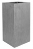 Bouvy L 40x40/80 wysoka donica kolumnowa szara