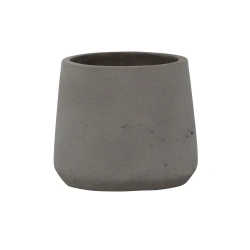 Patt XXL 34/28,5 okrągła donica z kamienia mocha washed