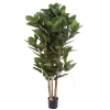 Sztuczny Fikus Audrey na drewnianych pniach 155 cm deluxe
