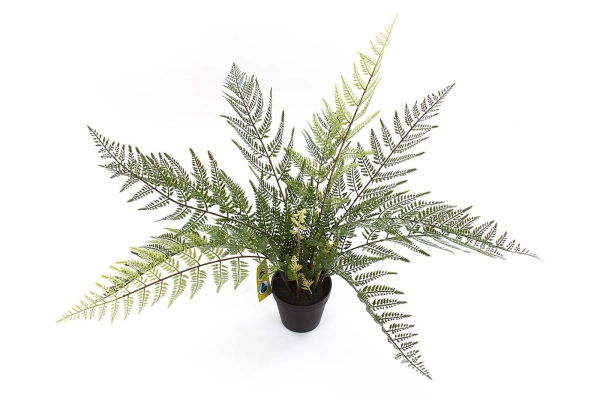 Sztuczna Paproć w doniczce 65 cm 11 liści Weatherproof UV