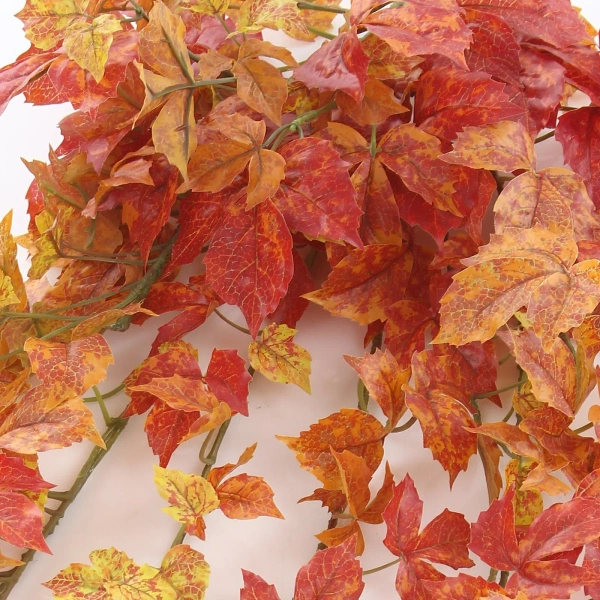 Sztuczny Klon wiszący 90 cm jesienny pomarańczowy