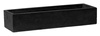 BALCONY SLIM LOW S 50x15/9 prostokątna doniczka czarna na parapet