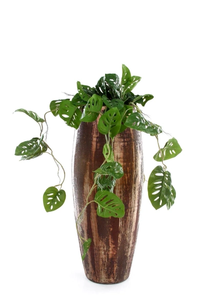 Roel 28/70 wysoka ceramiczna waza rdzawa