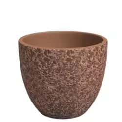 Hestia 20/18 doniczka ceramiczna kolorowa terakota