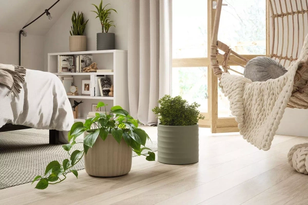 Chloe 21/20 cylindryczna osłonka z ceramiki oliwkowa