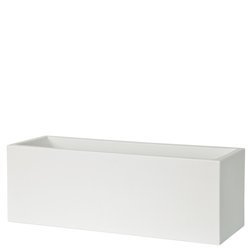MINI KUBE CASETTA 60x20/20 doniczka prostokątna biała