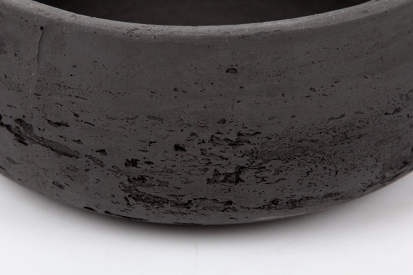 Eileen S 24/9 wisząca doniczka misa kamienna czarna