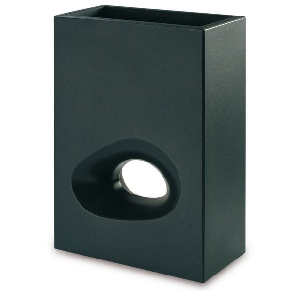 VASO MODO 50x26/75 donica designerska prostokątna grafitowa