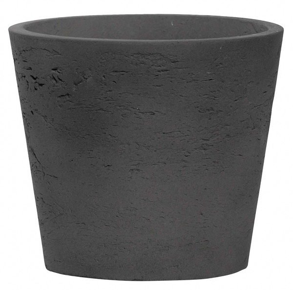 Mini Bucket S 14/12 czarna kamienna doniczka