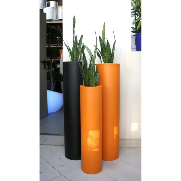 TORRE VONDOM 25/100 donice cylindryczne białe