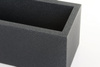 KUBE CASETTA 100x40/40 donica prostokątna niska granit