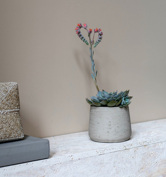 Patt S 13,5/11 szara doniczka kamienna