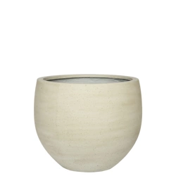 Mini Orb XL 40/34 kamienna donica kula beżowa beige washed