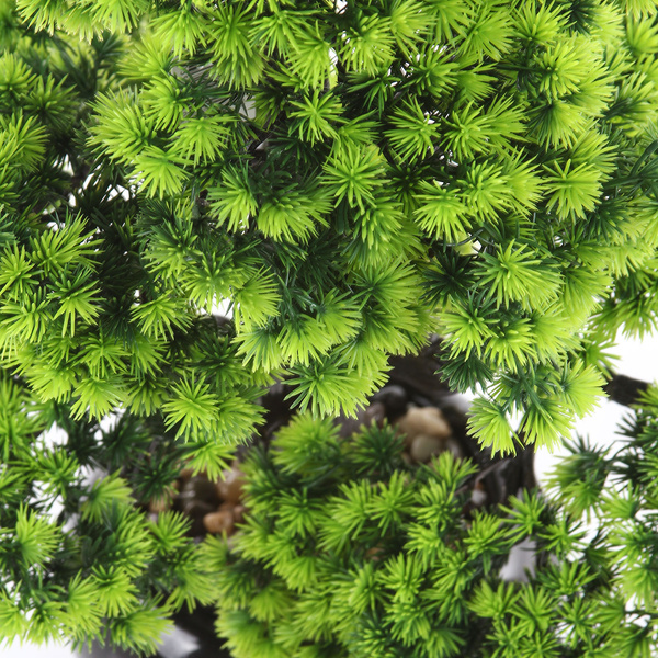 Sztuczne drzewko Bonsai Modrzew Larch 60x50 cm w ceramicznej doniczce