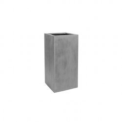 Bouvy M 30x30/60 wysoka donica kolumnowa szara