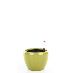 Zestaw do hydroponiki 9/7 Venus w zielonej szkliwionej osłonce ceramicznej