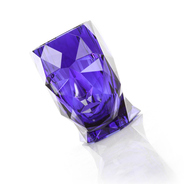 ADAN NANO GLOSSY 13x17/18 doniczka głowa szafirowa