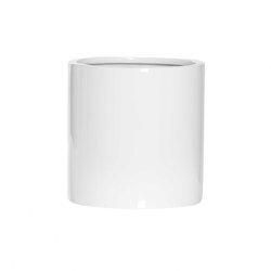 Puk M 20/20 cylindryczna osłonka biała połysk