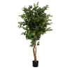 Sztuczny Fikus wysoki L 180 cm naturalny drewniany pień