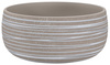 DORIS Bowl 29/14 ceramiczna misa w paski beżowa