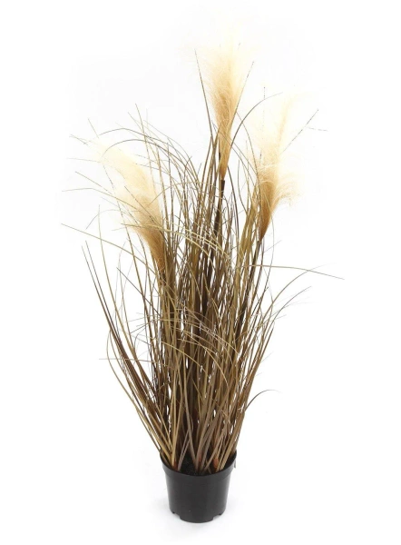 Sztuczna trawa pampasowa 76 cm w doniczce
