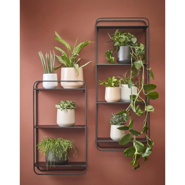 AMBER 21/18 doniczka ceramiczna biała