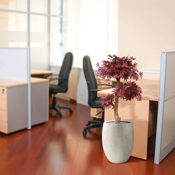 Sztuczny Klon Bonsai 95 cm burgundy