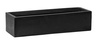 BALCONY SLIM LOW XS 40x15/9 prostokątna doniczka na parapet czarna