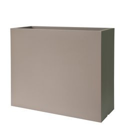 KUBE CASETTA HIGH 100x40/70 donica prostokątna wysoka taupe