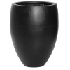 Bond S 35/45 czarna kamienna donica wazon