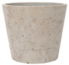 Mini Bucket L 23/20 szara kamienna doniczka cementowa