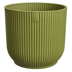 Vibes Fold Round 40 zielona osłonka w paski fern green