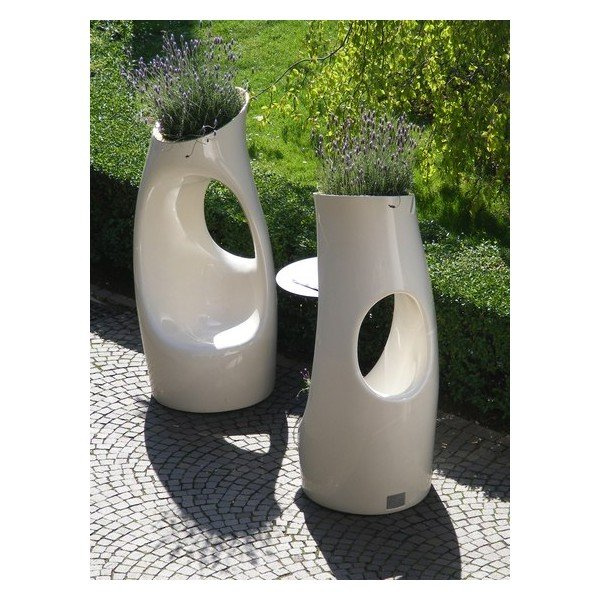 HOLLY ALL 89x92/200 donica siedzisko biała design Phillipe Starck