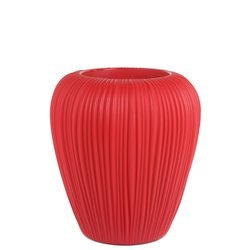 SKIN S 60 donica prążkowana designerska czerwona