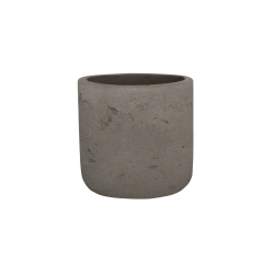 Charlie S 15/14,5 doniczka cylindryczna kamienna mocha washed