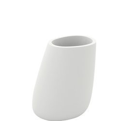 STONE VONDOM 61x46/70 biała designerska donica kamień