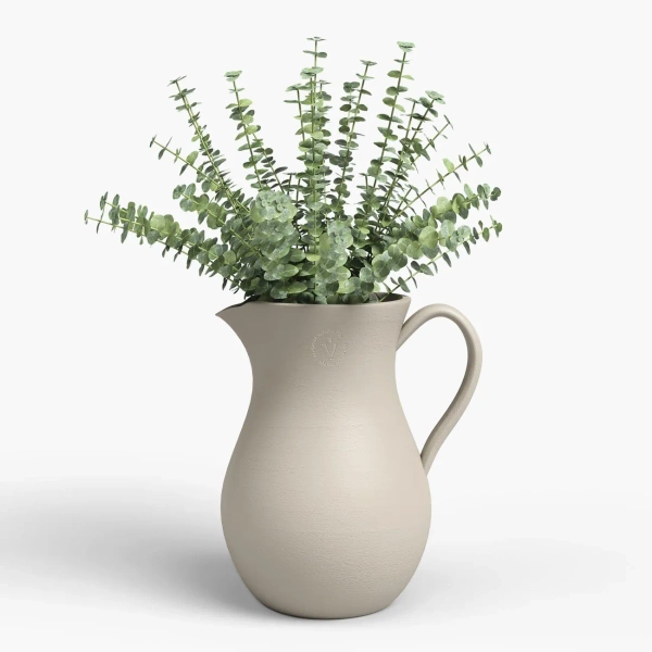 Harmonia Jar 25/30 beżowy dzbanek w śródziemnomorskim stylu