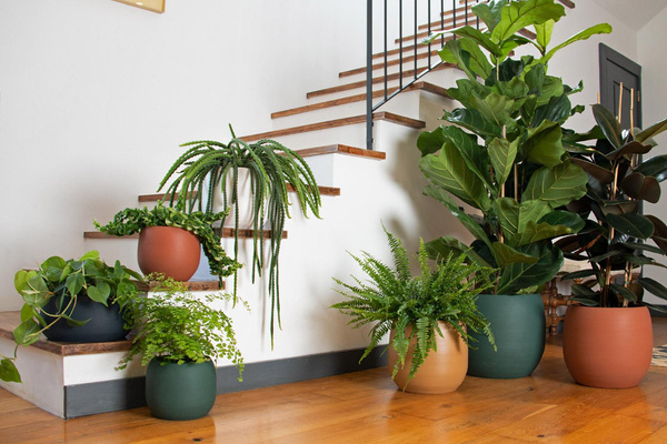 CIBELE 29/27 ceramiczna doniczka delikatny róż