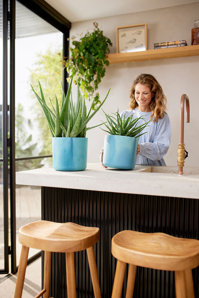 Ocean Round 14 osłonka cylinder niebieski atlantyk