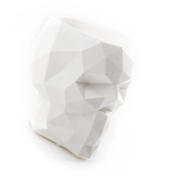 Skull biała donica czaszka 34x44/42 Vondom