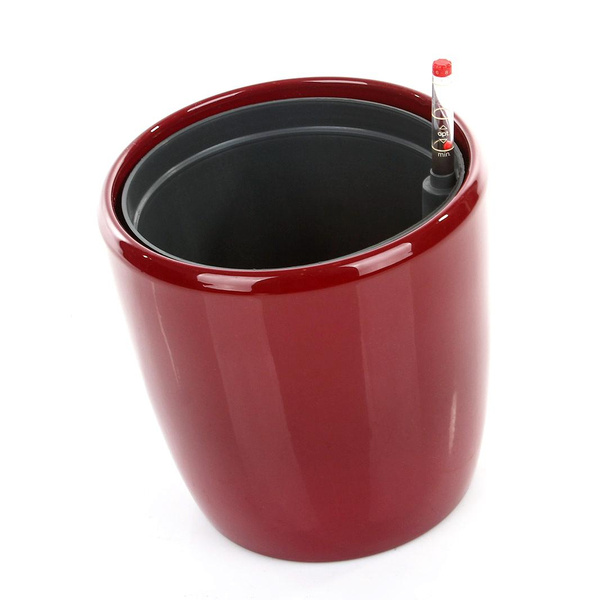 Zestaw do hydroponiki 18/19 Venus osłonka ceramiczna czerwona z połyskiem