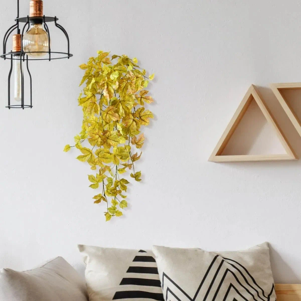 Sztuczny Klon wiszący 65 cm jesienny żółty