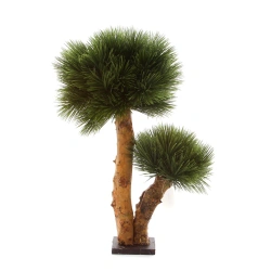 Sztuczny Bonsai Pinia 55 cm UV grube drewniane pnie