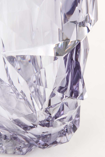 ADAN NANO GLOSSY 13x17/18 doniczka designerska głowa szkło