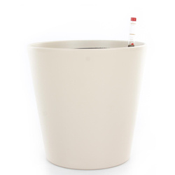 Zestaw do hydroponiki Leni 18/19 Vasa osłonka ceramiczna kremowa