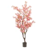 Sztuczne drzewko Wiśnia japońska 175 cm różowa
